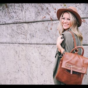 Cognac Backpack